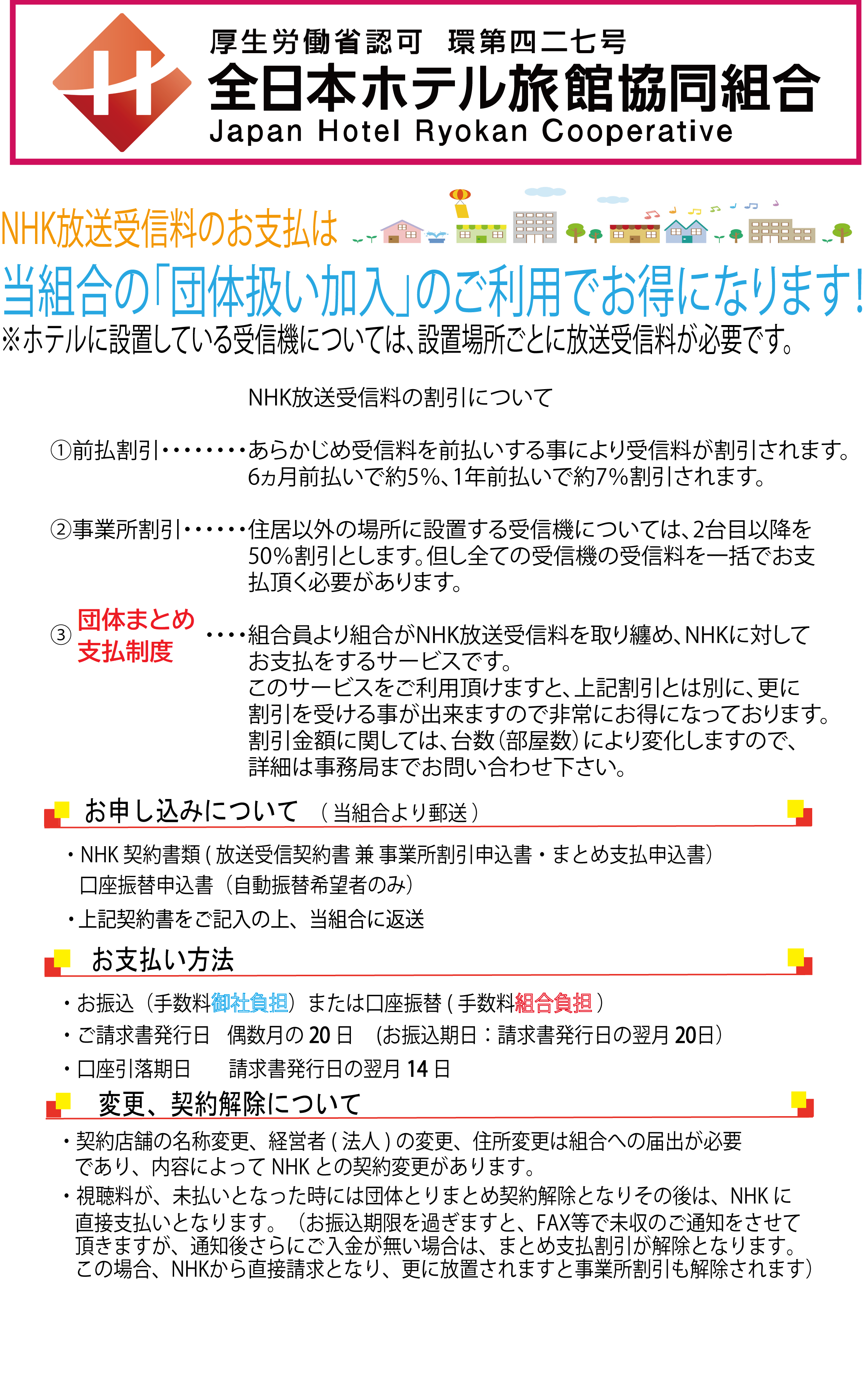 組合まとめ支払い制度